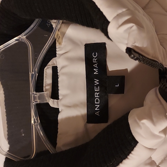 Women's Andrew Marc Quilted Vest Size Large Like New Excellent Condition 💥💥💥 - Picture 2 of 9